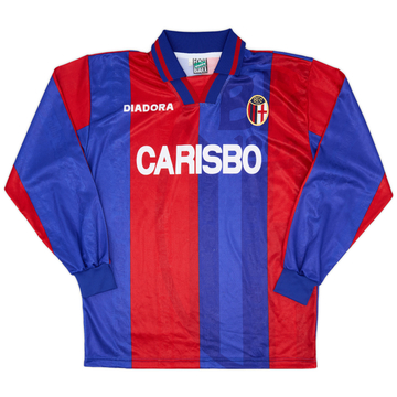 1996-97 Bologna Home L/S Shirt - 8/10 - (L)
