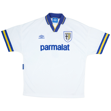 1993-94 Parma Match Issue Home Shirt #7 (Melli)