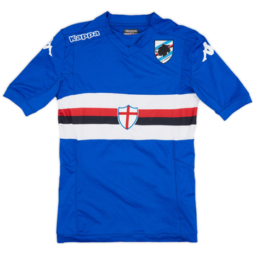2014-15 Sampdoria Authentic Kombat Home Shirt - 6/10 - (S)
