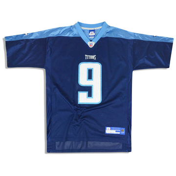 2005 Tennessee Titans McNair #9 Reebok On Field Jersey (Home) S
