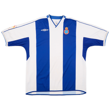 2002-03 Espanyol Home Shirt - 7/10 - (XXL)