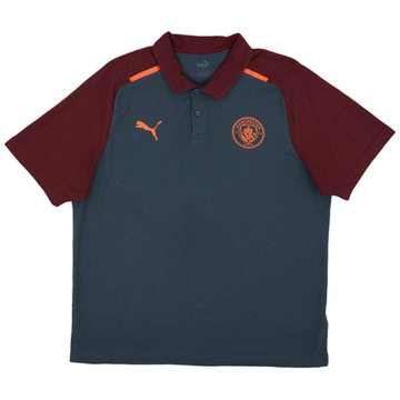 2023-24 Manchester City Puma Polo Shirt - 9/10 - (L)