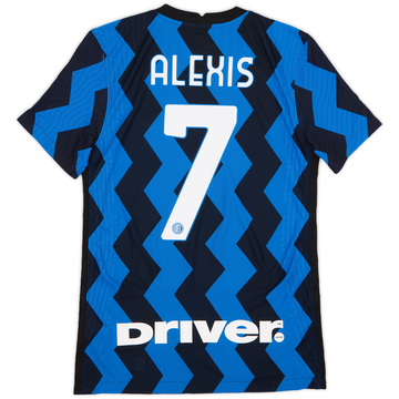 2020-21 Inter Milan Authentic Home Shirt Alexis #7 (S)