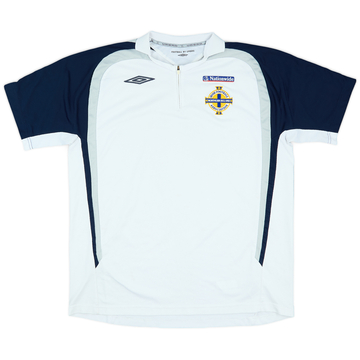 2006-08 Northern Ireland Umbro 1/4 Zip Training Shirt - 6/10 - (L)