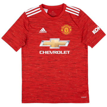 2020-21 Manchester United Home Shirt - 7/10 - (XL.Boys)