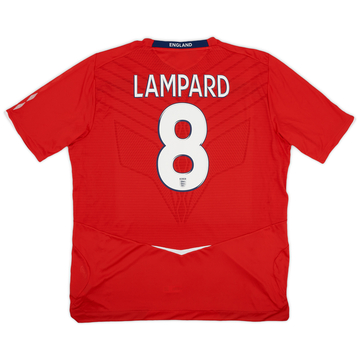 2008-10 England Away Shirt Lampard #8 (XXL)