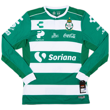 2018-19 Santos Laguna Home L/S Shirt (M)