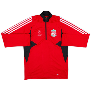 2009-10 Liverpool adidas CL 1/4 Zip Training Top - 7/10 - (M)