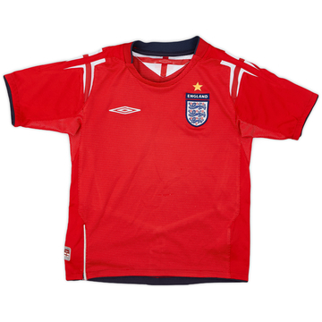 2004-06 England Away Shirt - 5/10 - (S.Boys)