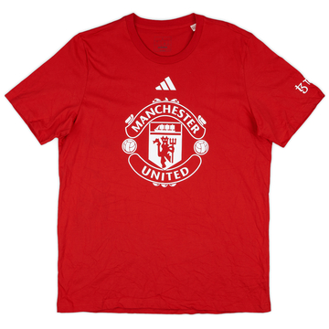 2024-25 Manchester United adidas Graphic Tee - 9/10 - (L)