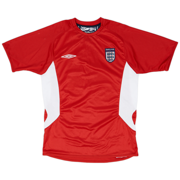 2005-06 England Umbro Training Shirt - 9/10 - (S)