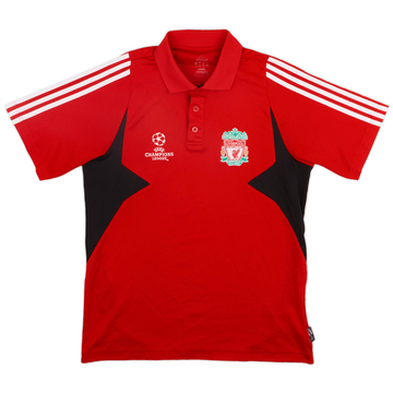 2007-08 Liverpool CL adidas Training Shirt - 8/10 - (S)