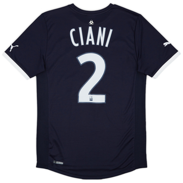 2011-12 Bordeaux Home Shirt Ciani #2 - 8/10 - (S)