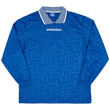 1990s Umbro Template L/S Shirt - 8/10 - (XL)