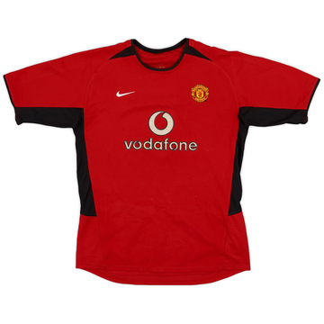 2002-04 Manchester United Home Shirt - 7/10 - (XL.Boys)