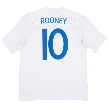 2010-11 England Home Shirt Rooney #10 - 8/10 - (L)