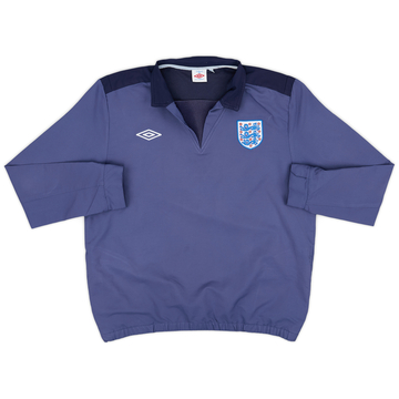 2010-11 England Umbro Drill Top - 9/10 - (XL)