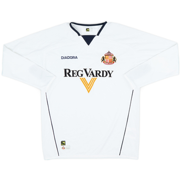 2004-05 Sunderland Away L/S Shirt - 9/10 - (L.Boys)