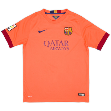 2014-15 Barcelona Away Shirt - 8/10 - (XL.Boys)