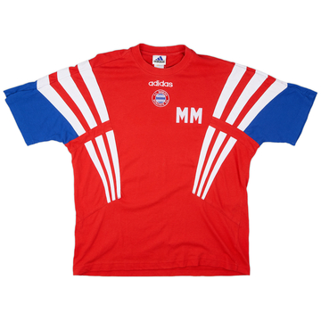 1995-96 Bayern Munich Staff Issue adidas Training Shirt MM' - 8/10 - (XL)