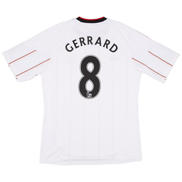 2010-11 Liverpool Away Shirt Gerrard #8 - 6/10 - (M)