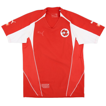 2004-06 Switzerland Home Shirt - 4/10 - (L)
