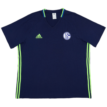 2016-17 Schalke adidas Training Tee - 9/10 - (XXL)