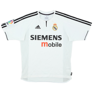 2003-04 Real Madrid Home Shirt - 6/10 - (XL.Boys)