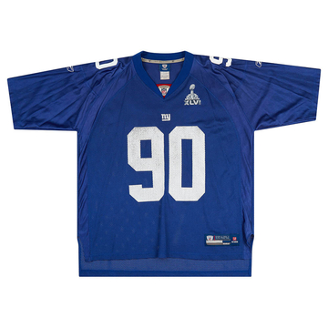 2011 New York Giants Pierre-Paul #90 Reebok On Field Jersey (Home) XL