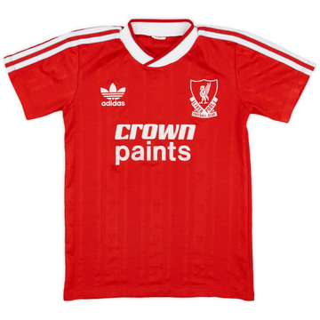 1987-88 Liverpool Home Shirt - 7/10 - (Y)