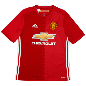 2016-17 Manchester United Home Shirt - 9/10 - (XL.Boys)