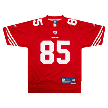 2009-11 San Francisco 49ers Davis #85 Reebok Premier Jersey (Home) M