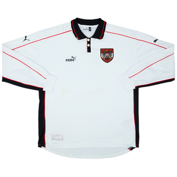 2000-02 Austria Home L/S Shirt - 6/10 - (XL)