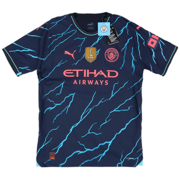 2023-24 Manchester City Player Issue Third European Shirt
