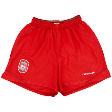 2002-04 Liverpool Home Shorts - 7/10 - (M.Boys)
