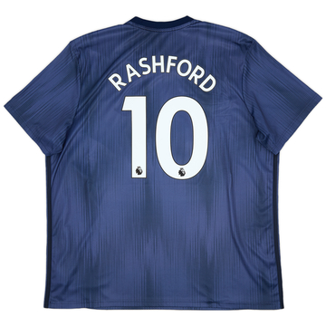 2018-19 Manchester United Third Shirt Rashford #10 - 10/10 - (XXL)