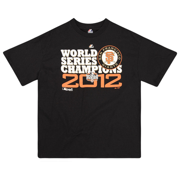 2012 San Francisco Giants World Series Champions Majestic Graphic Tee XL
