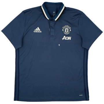 2016-17 Manchester United adidas Polo Shirt - 5/10 - (XL)