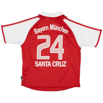 2003-04 Bayern Munich Home Shirt Santa Cruz #24 - 5/10 - (M.Boys)