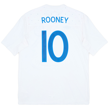 2010-11 England Home Shirt Rooney #10 - 8/10 - (L)