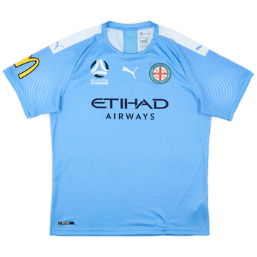 2019-20 Melbourne City Home Shirt - 9/10 - (XL)