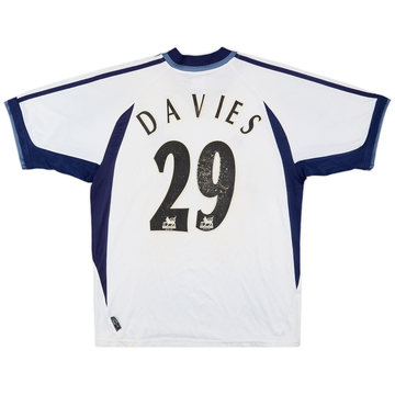 2001-02 Tottenham Home Shirt Davies #29 - 4/10 - (M)