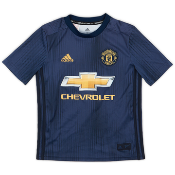 2018-19 Manchester United Third Shirt - 8/10 - (S.Boys)