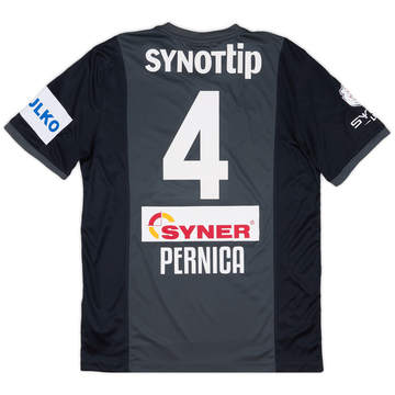 2014-15 FK Jablonec Player Issue Away Shirt Pernica #4 - 9/10 - (M)