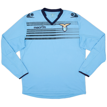 2013-14 Lazio Macron Training L/S Shirt - 8/10 - (S)