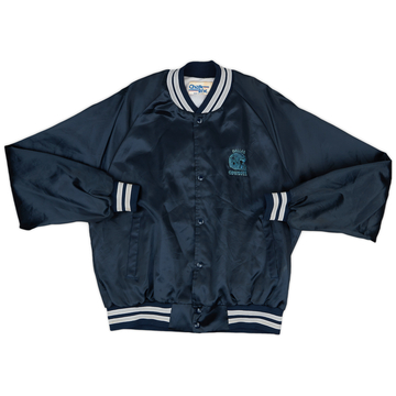 1990s Dallas Cowboys Chalk Line Satin Varsity Jacket - 7/10 - (L)