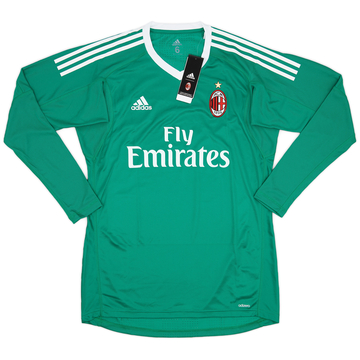 2017-18 AC Milan Player Issue GK Shirt (M)