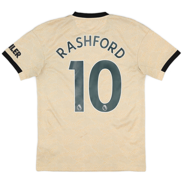 2019-20 Manchester United Authentic Away Shirt Rashford #10 - 6/10 - (S)
