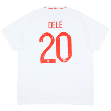 2018-19 England Home Shirt Dele #20 - 7/10 - (XXL)