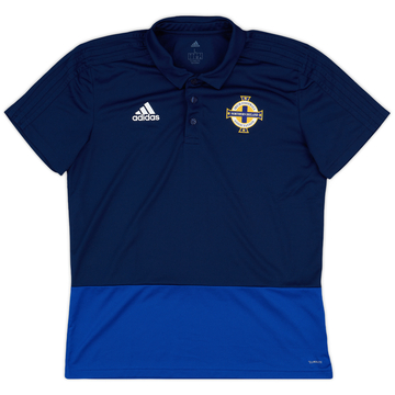 2017-18 Northern Ireland adidas Polo Shirt - 10/10 - (L)